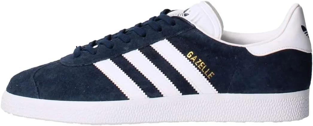 Мужские кроссовки Adidas Gazelle, белый/синий/золотой