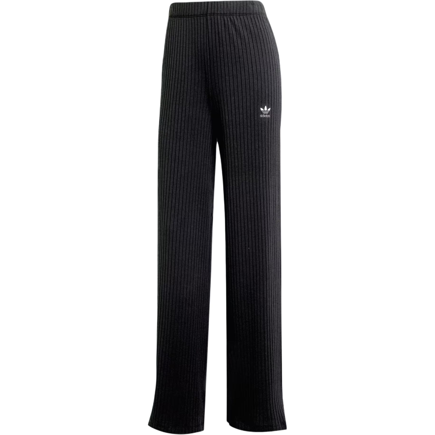Adidas Women's Essentials Wide Rib Pants Black Adidas Originals — фото 2