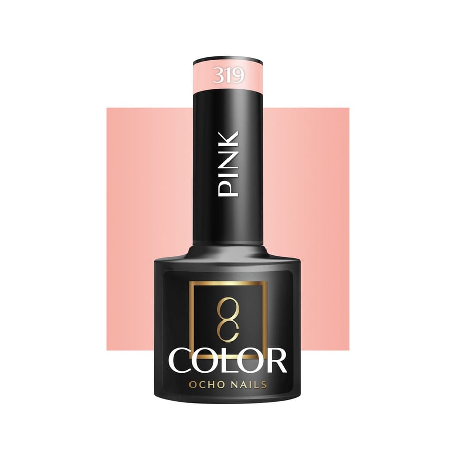 

OCHO NAILS Гибридный лак для ногтей розовый 319 -5 г Active Shop