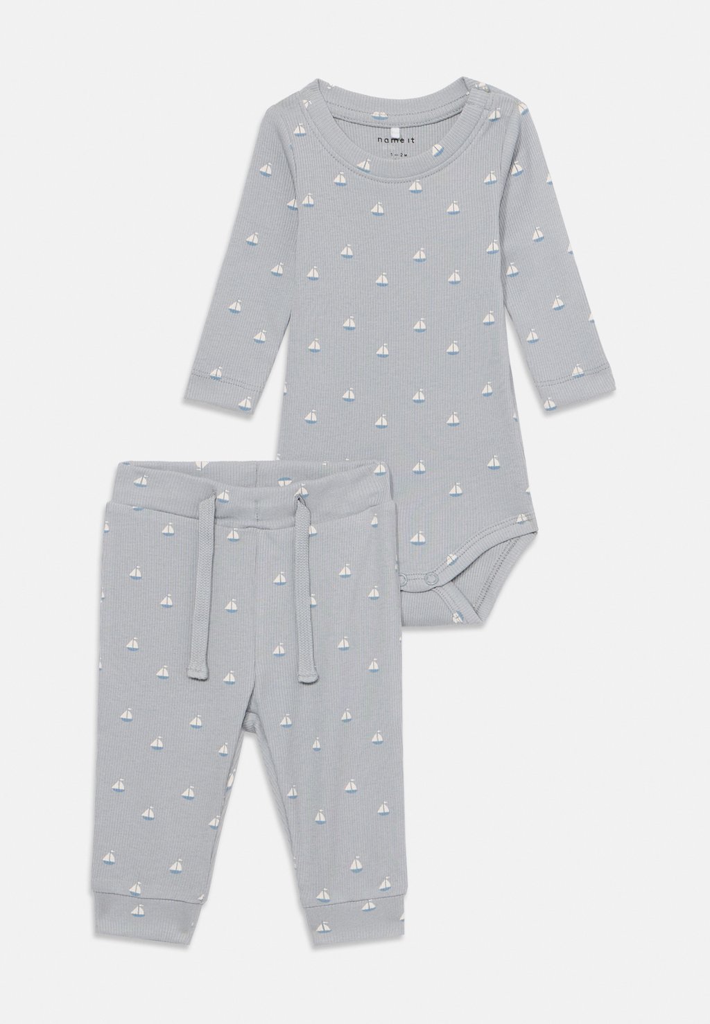 

Боди NBMFROM SET Name it, серый
