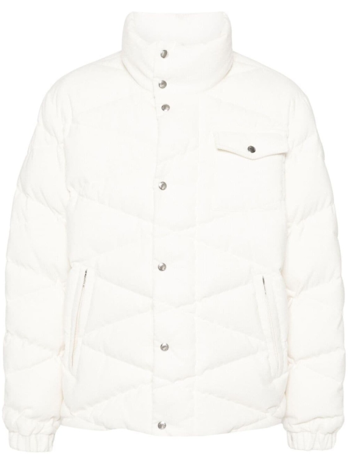 

Moncler вельветовый пуховик Kaver, нейтральный цвет
