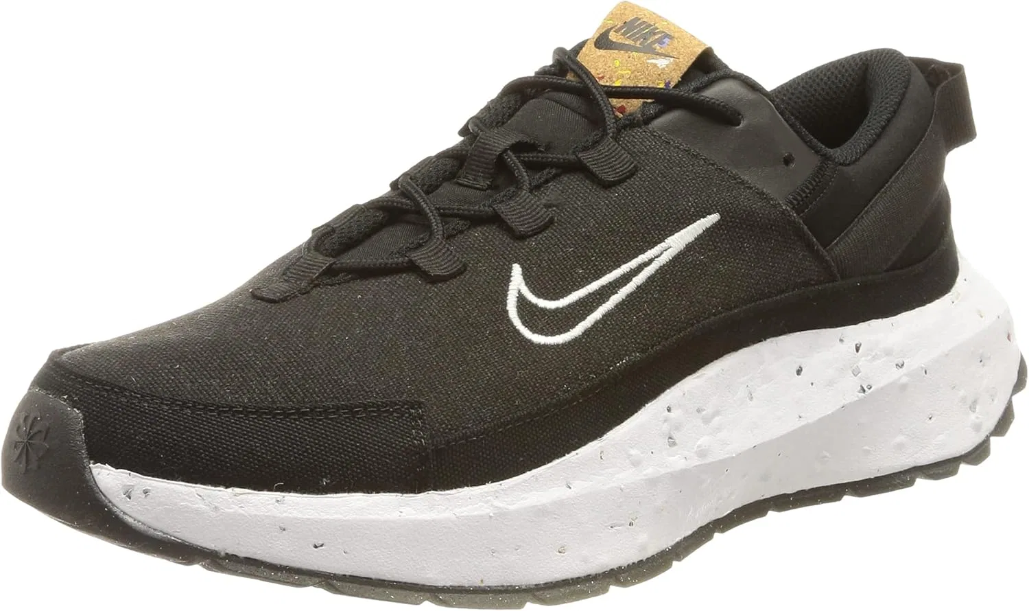 Гимнастические кроссовки Nike Crater Remixa для мужчин, Black White Dk Smoke Grey