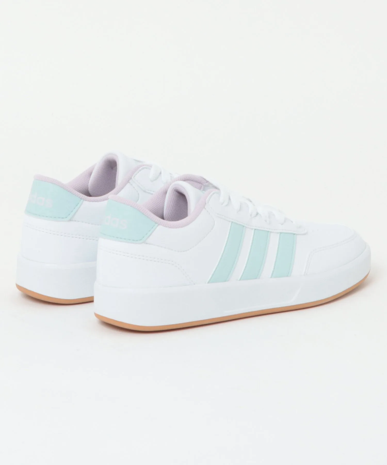 Детские кроссовки с синтетическим верхом CORE BREAK 3.0 adidas бело-розовые — фото 2