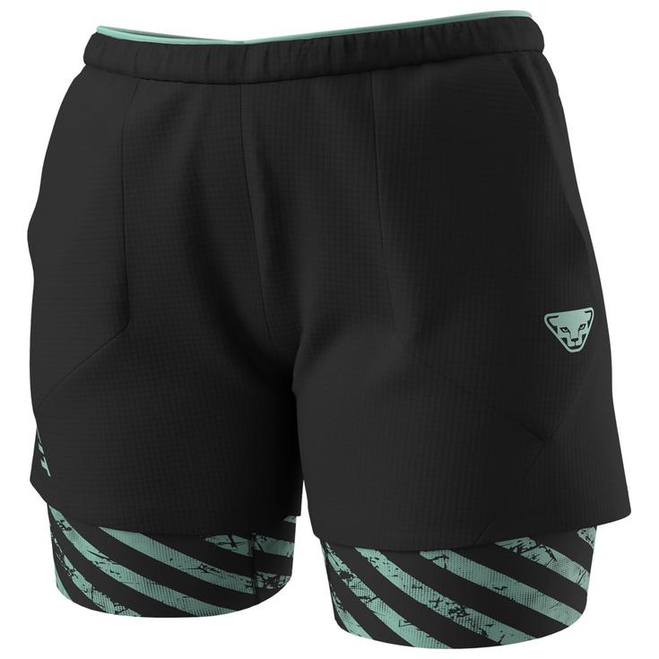 

Шорты для трейлраннинга Trail 2-в-1, черные, нефритовые - xs Dynafit