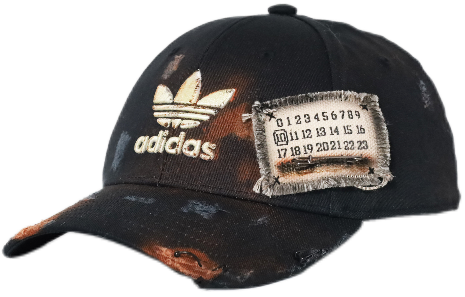 

Adidas Хлопковая бейсболка унисекс черная, Black
