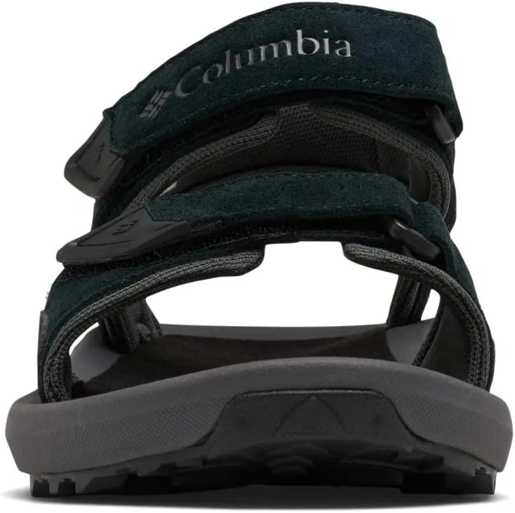 Мужские треккинговые сандалии Columbia Trailstorm Hiker с двумя ремешками, Black X Dark Grey — фото 3