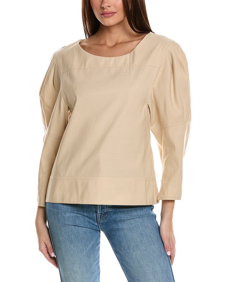 

3.1 Топ с рукавами-фонариками Phillip Lim 3.1 Phillip Lim, коричневый