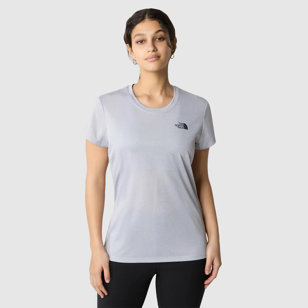

Женская футболка The North Face Reaxion Amp, серый