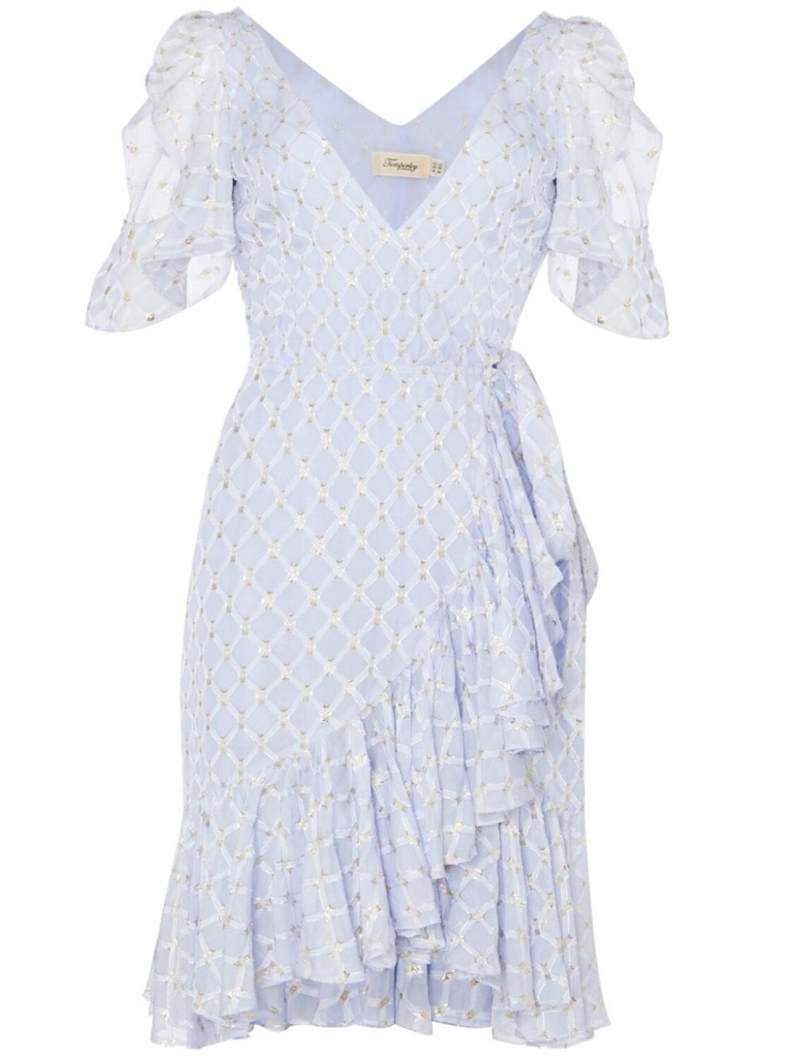 

Temperley London мини-платье Angelico, синий