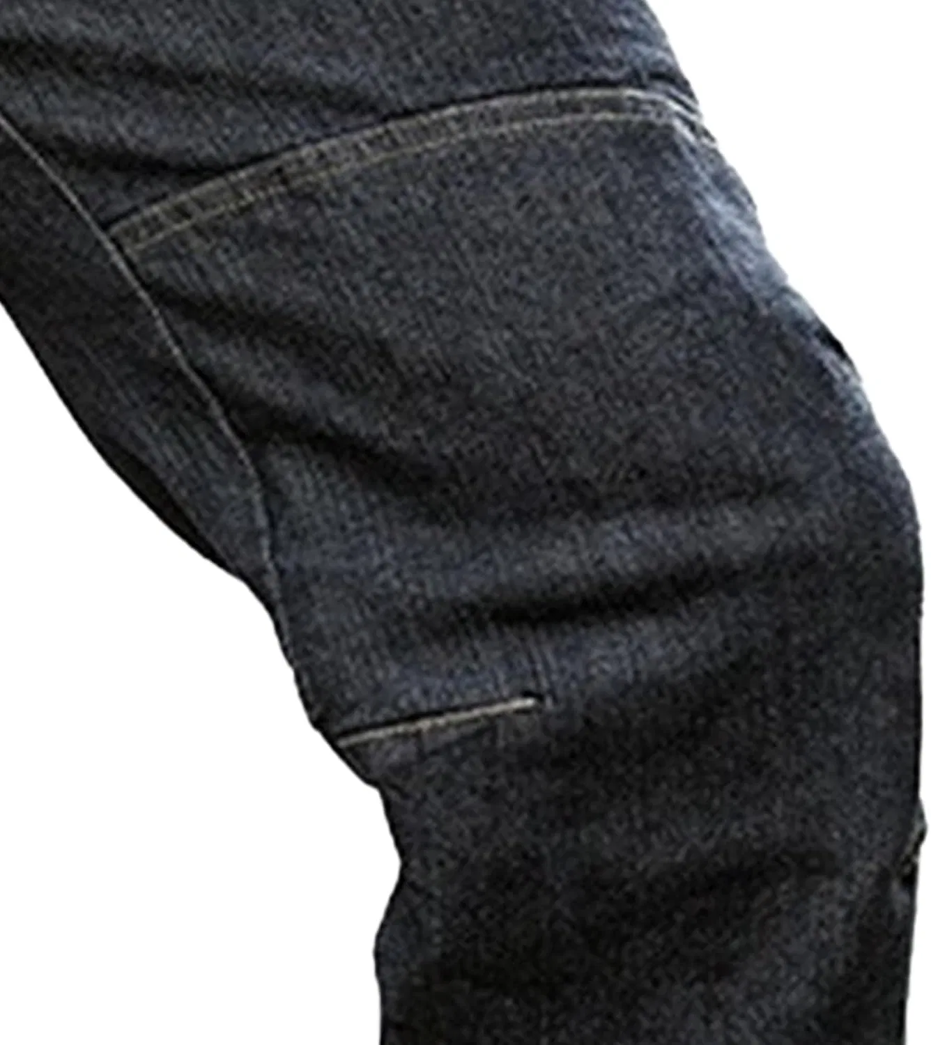 Джинсы свободные, ковбойские Men's, черные — фото 4