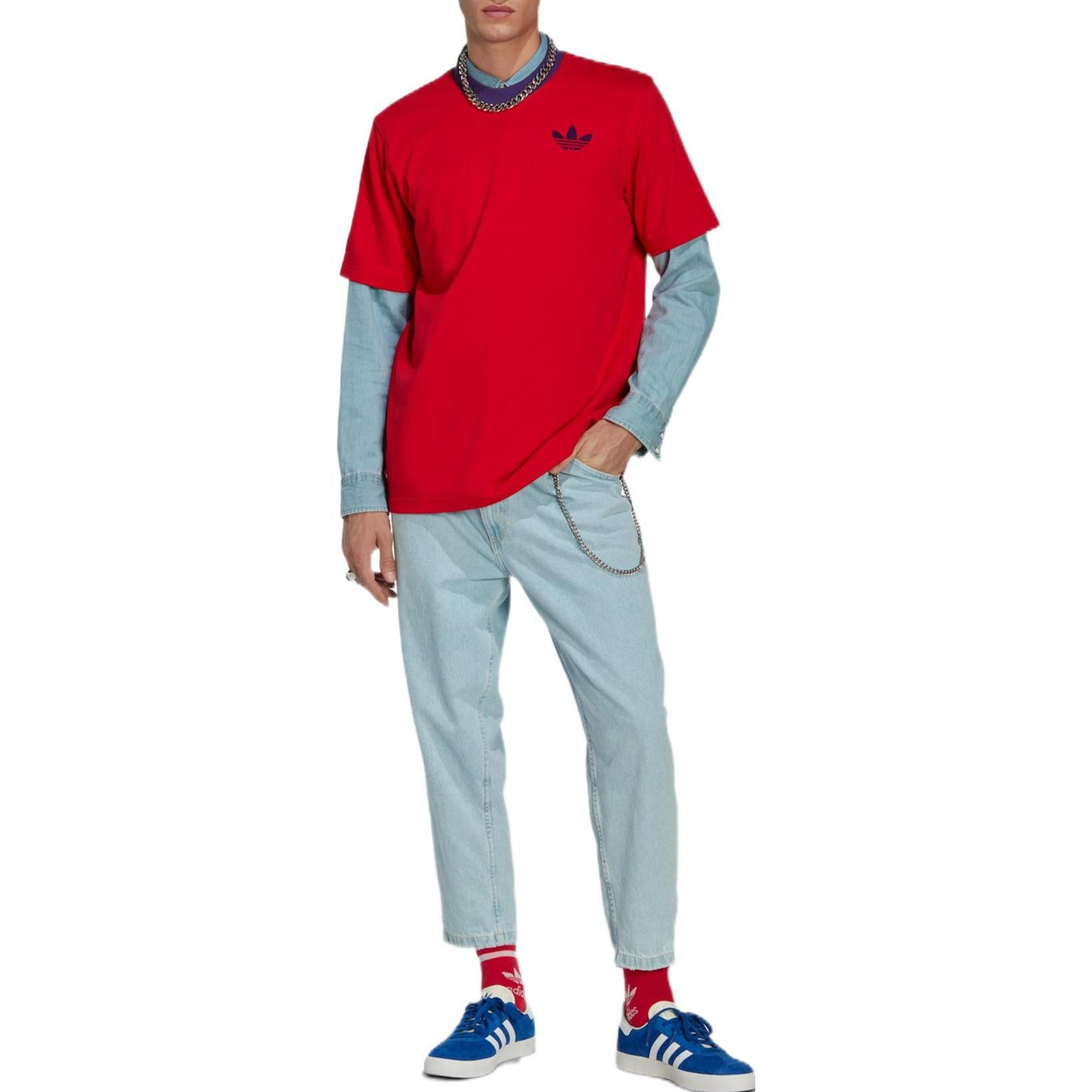 Футболка adidas originals SS22 Trefoil Tee T IB3435 — фото 2