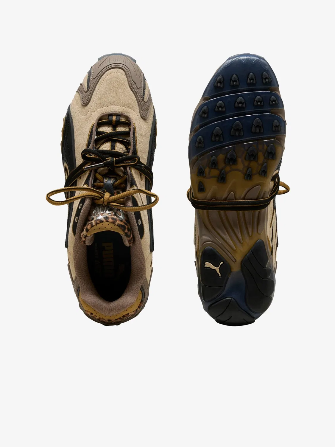 Кроссовки Puma X A$Ap Rocky, Light Brown — фото 3