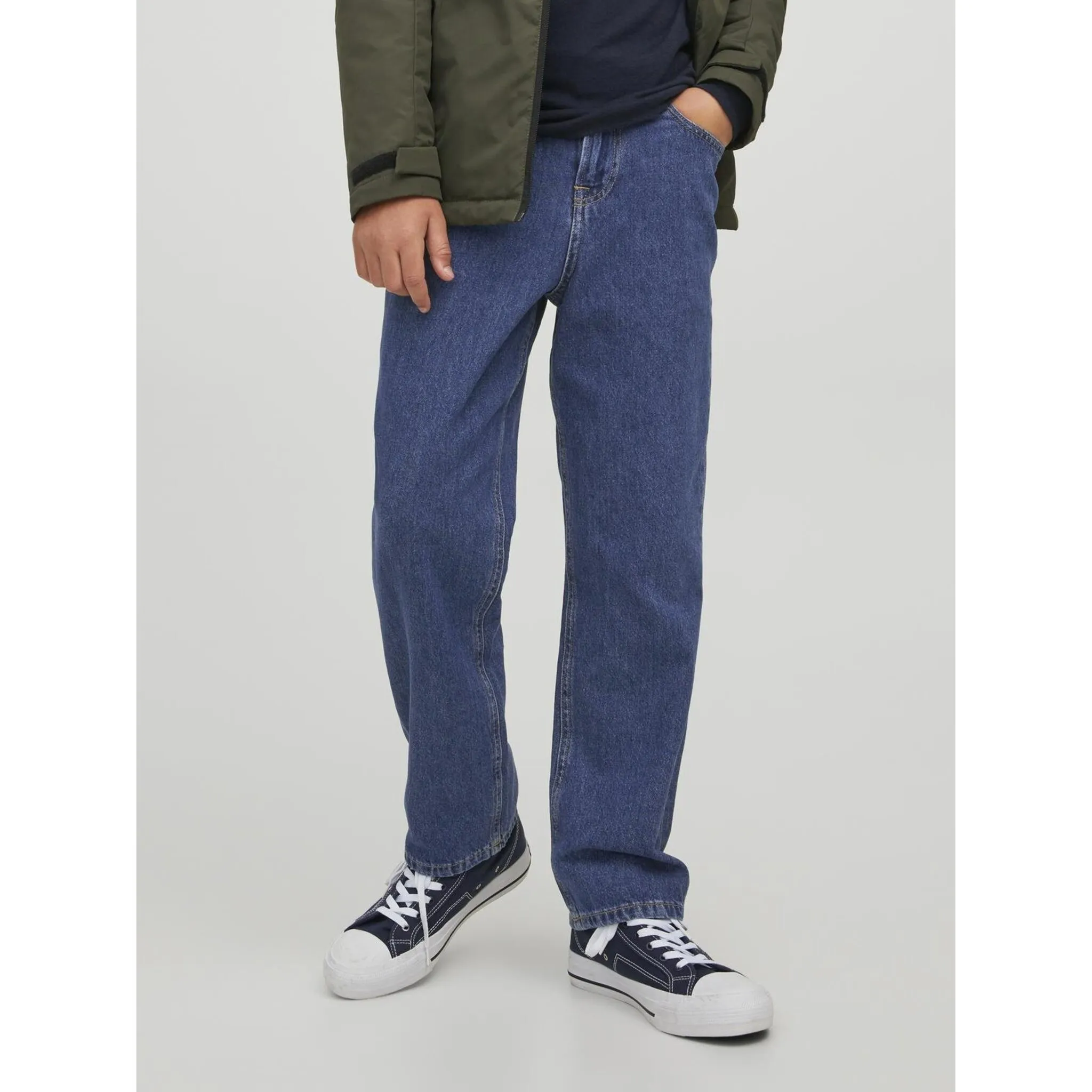 

Детские джинсы свободного кроя Jack & Jones «JJICHRIS JJORIGINAL SQ 043 JNR» Jack & Jones Junior, цвет Blue Denim