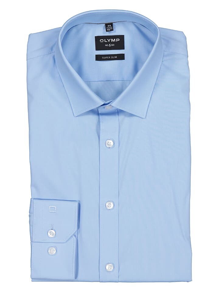

Рубашка OLYMP Super Slim fit, голубой