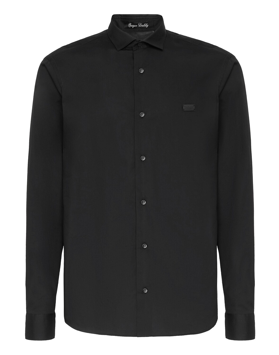

Рубашка Sugar Daddy Cut LS Snake Philipp Plein, черный
