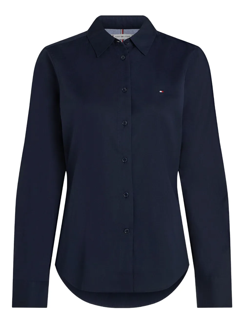 

Блузка на пуговицах Tommy Hilfiger, синий