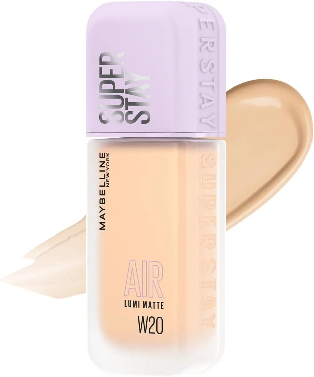 Тональное средство жидкое MAYBELLINE Super Stay Lumi-Matte, 35 мл, оттенок W20