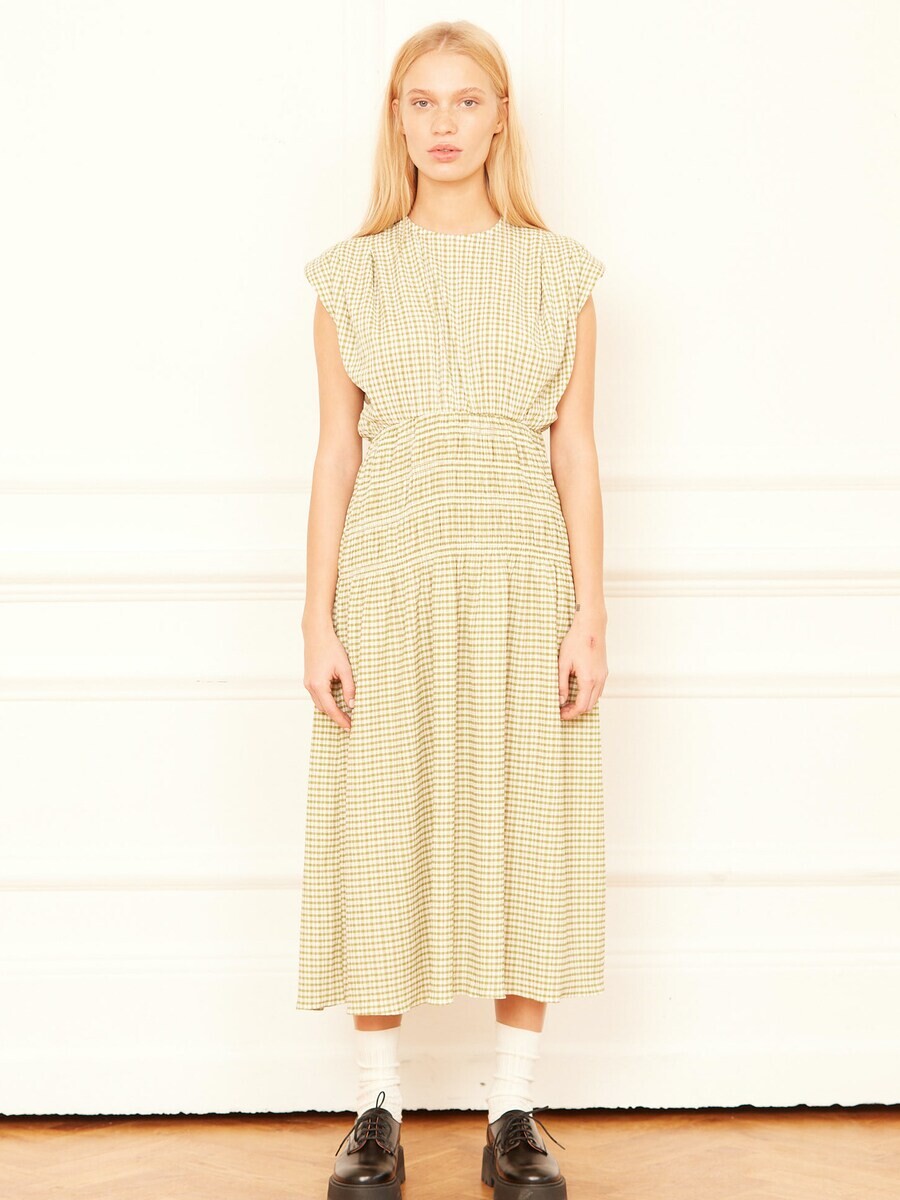 

Платье миди Aligne Dress Desi, хаки
