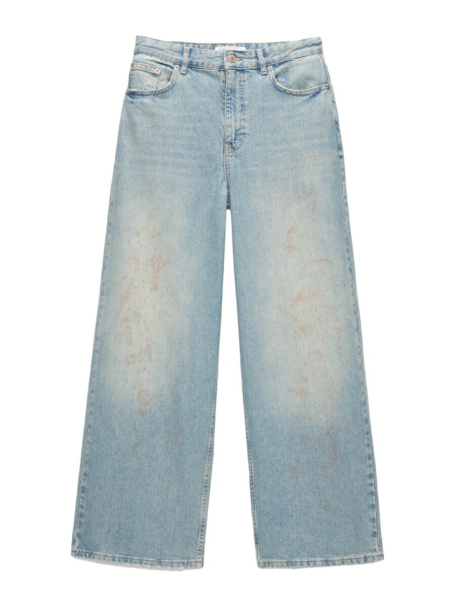 

Джинсы Pull&Bear Wide leg Jeans, светло-синий