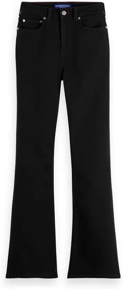 

Scotch & Soda Women's Core The Charm Flared Stay Black джинсы
