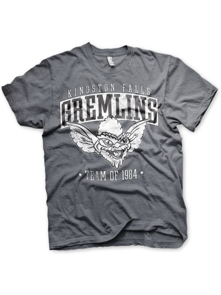 

Футболка Кингстон Фоллс 1984 серого цвета Gremlins, Серый, Футболка Кингстон Фоллс 1984 серого цвета Gremlins
