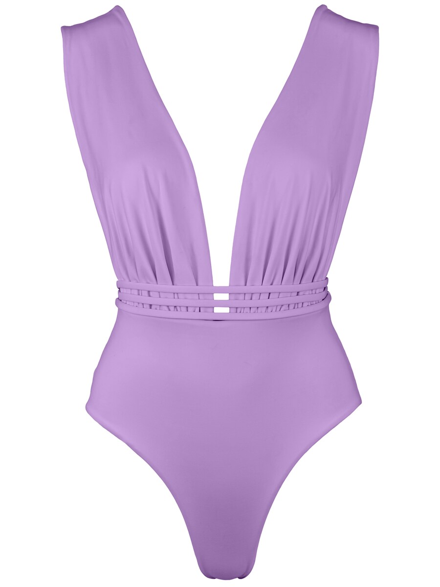 

Купальник с высоким воротом SEA ME SWIM ARIDÈE, светло-фиолетовый
