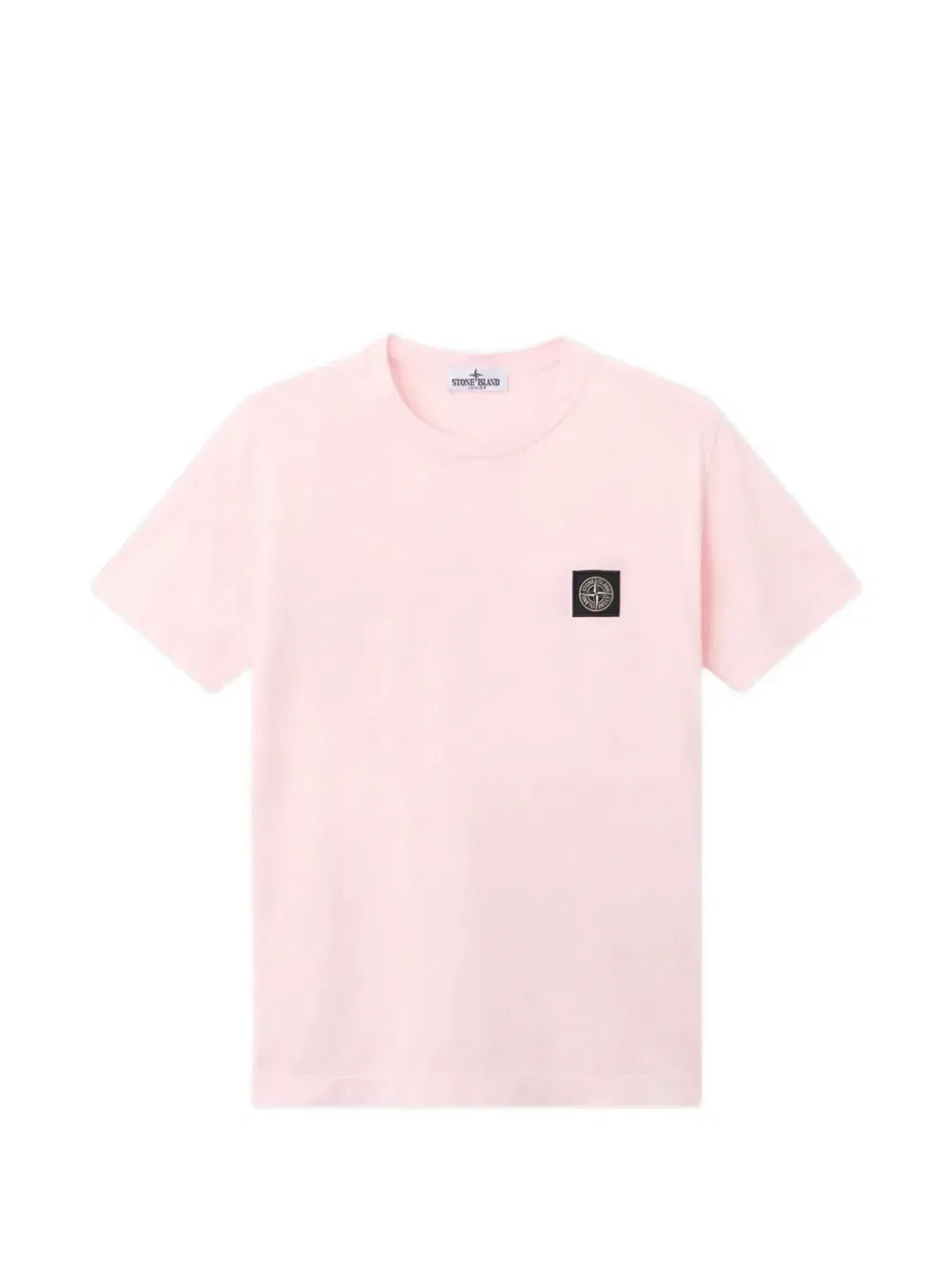 Футболка с нашивкой Compass-Patch Stone Island Junior, розовый