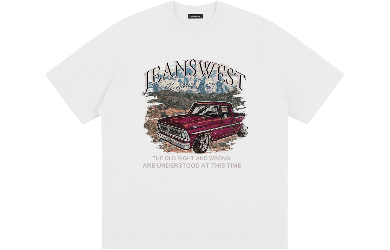 

Футболка унисекс JEANSWEST, серо-зеленый
