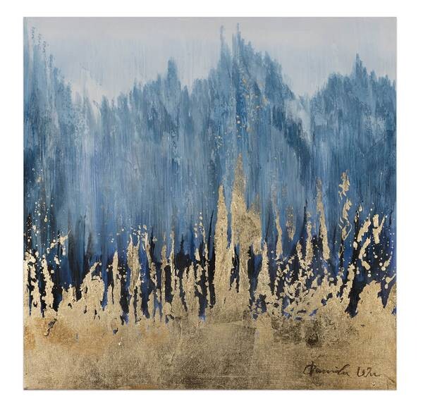 

Картина KUNSTLOFT handgemalt Under Cover of Night, синий