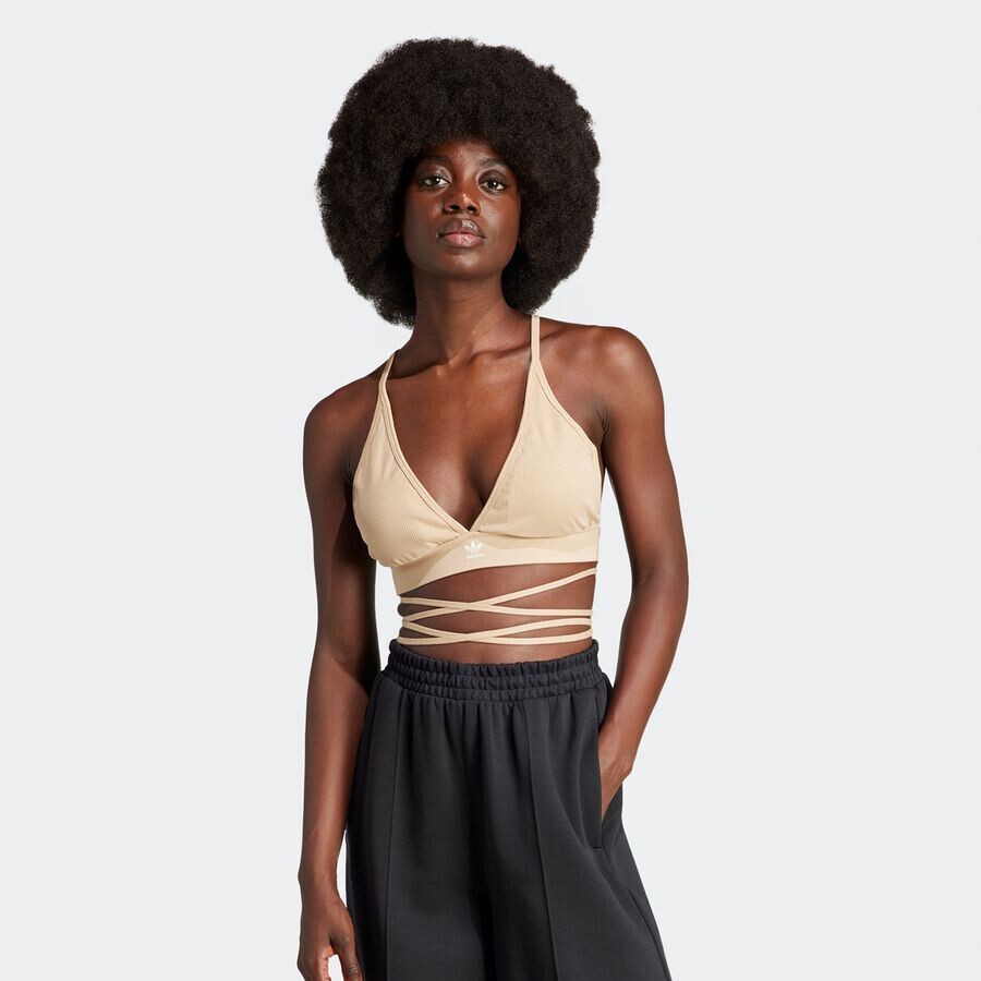

Майка 3-Stripes Bralet Cargo Gorp Core Pack adidas Originals, цвет magic beige