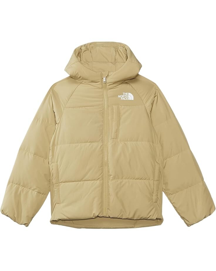 

Куртка The North Face Kids North Down Hooded Jacket, цвет Khaki Stone
