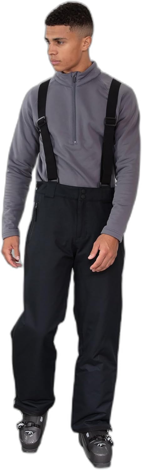 

Лыжные брюки Obermeyer Mens Axiom FZ Suspender, утепленные, водонепроницаемые, дышащие, с технологией HydroBlock Sport, Black, Черный, Лыжные брюки Obermeyer Mens Axiom FZ Suspender, утепленные, водонепроницаемые, дышащие, с технологией HydroBlock Sport, 