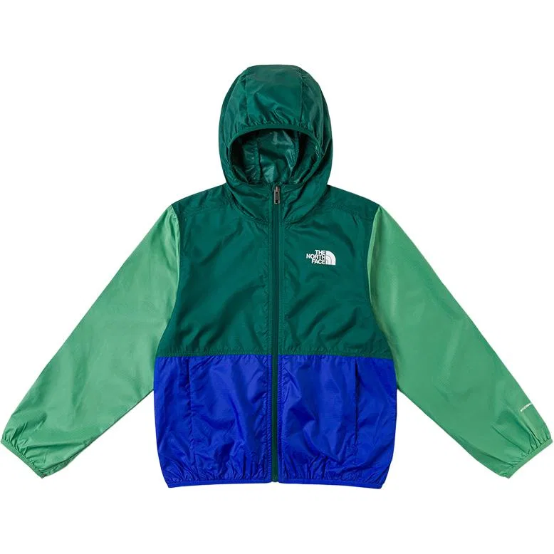 Детская куртка с капюшоном тонкая THE NORTH FACE, PFD/Green/Legend Blue