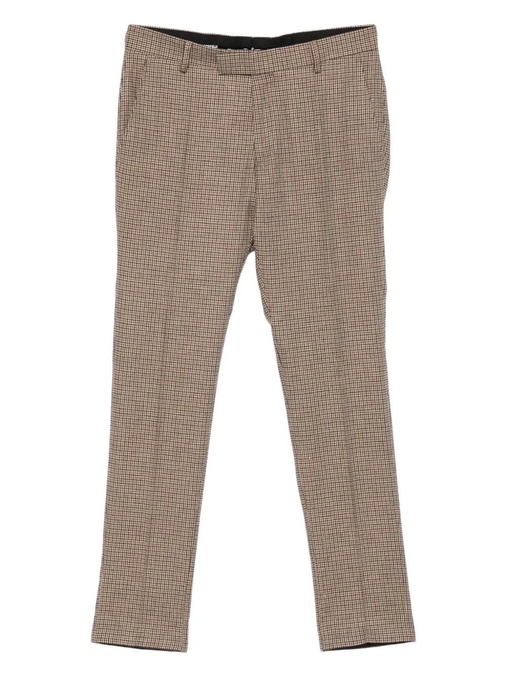 

Клетчатые брюки KARL LAGERFELD, нейтральный