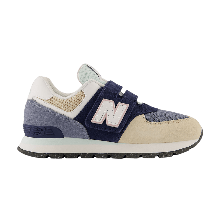 

Кроссовки New Balance 574 Little Kid Wide 'Rugged Summer Brights', синий