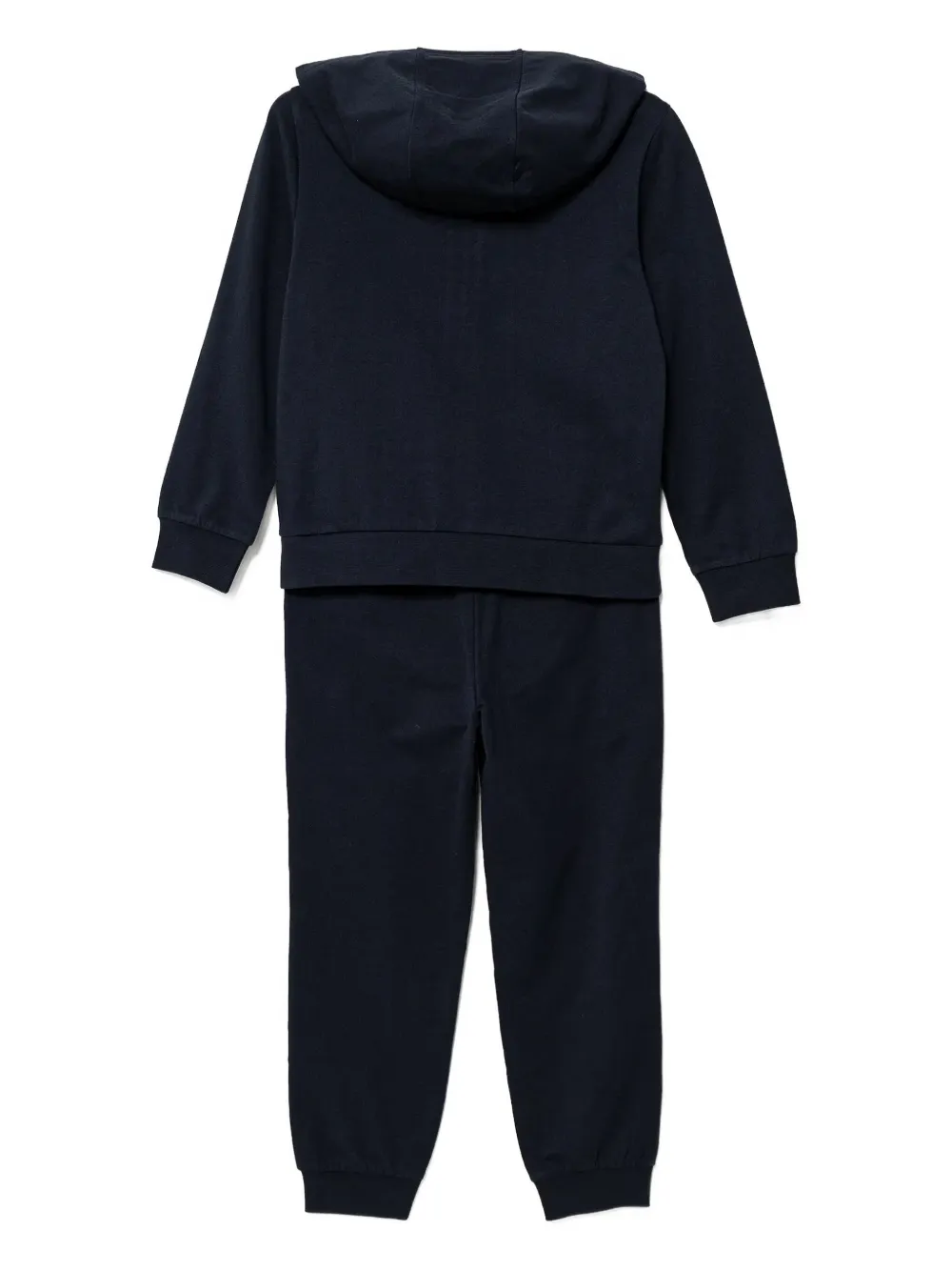 Спортивный костюм с вышитым логотипом и капюшоном Ea7 Emporio Armani — фото 2