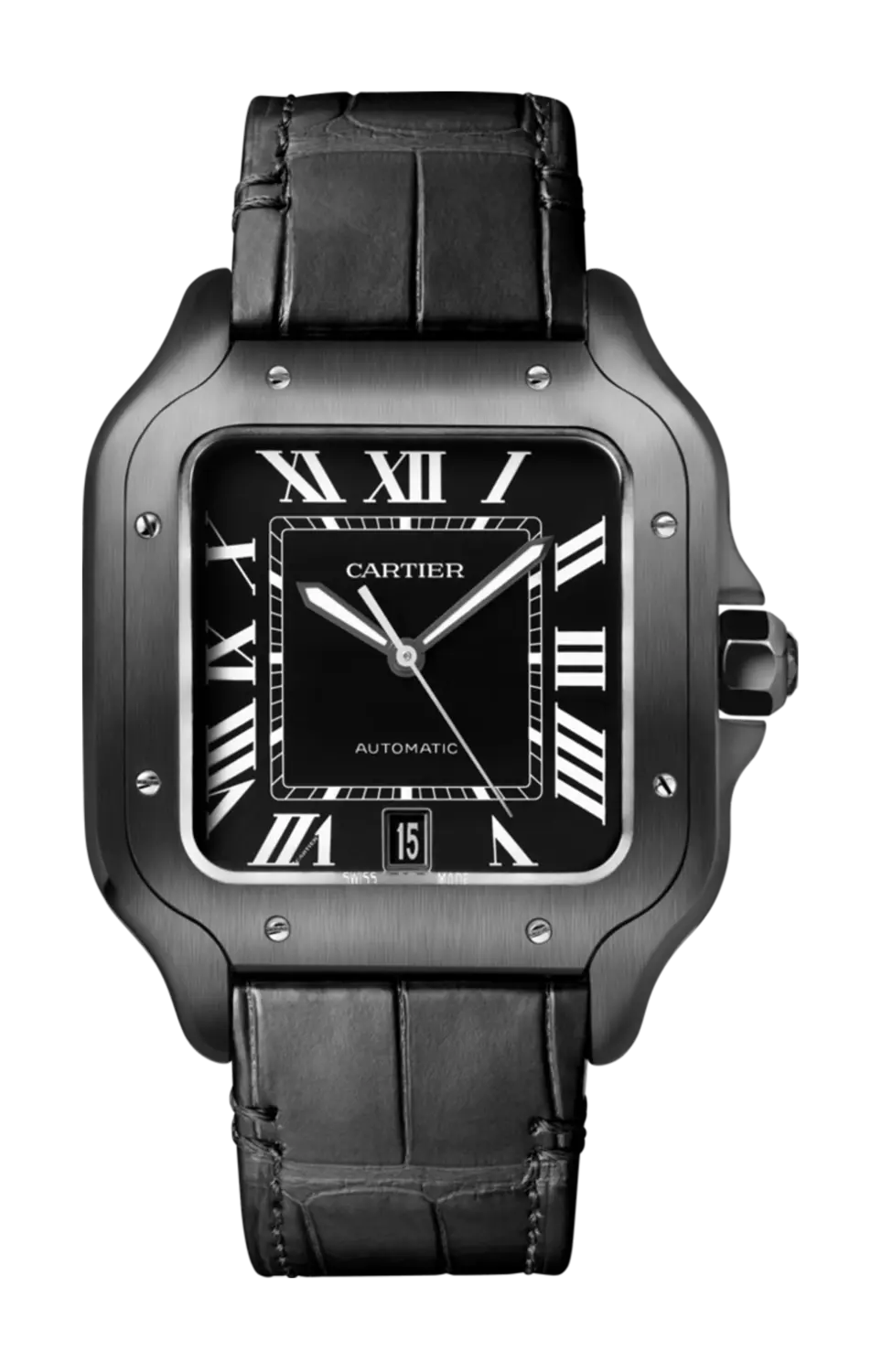 

Часы santos de modello grande Cartier