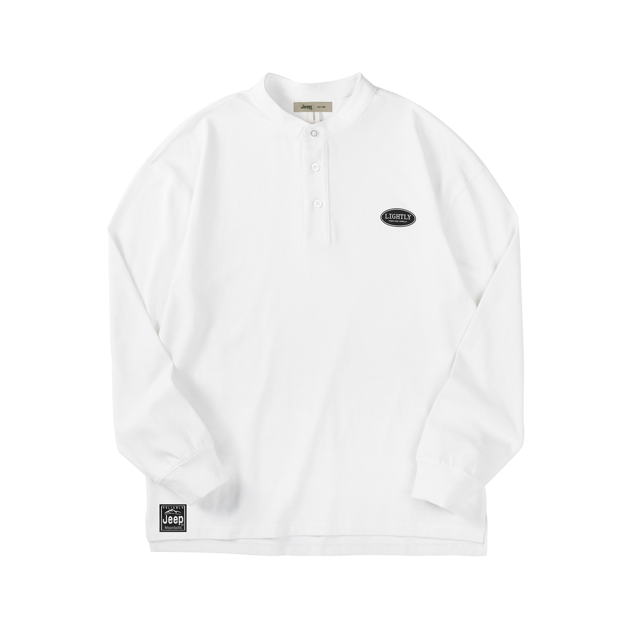 

Свитшот Unisex из коллекции Theme Jeep, белый fleece-lined