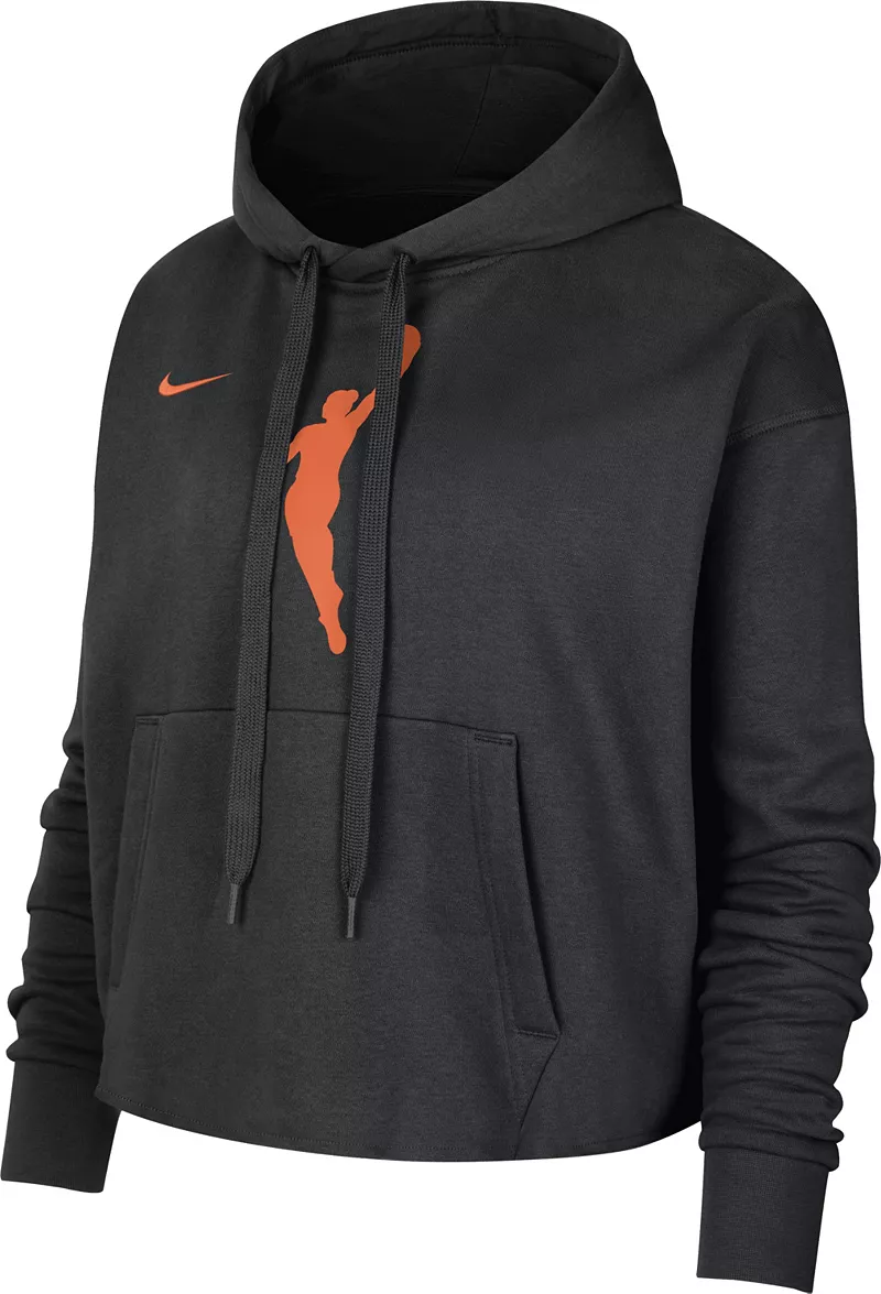 

Женский черный флисовый пуловер с капюшоном Nike WNBA WNBA