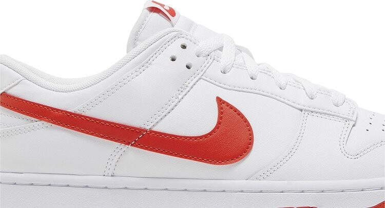 Кроссовки Dunk Low 'Picante Red', белый — фото 2