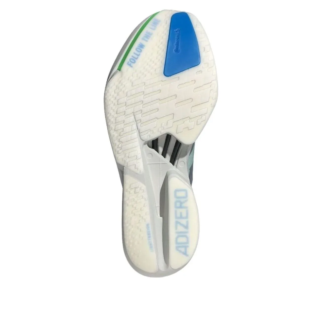 Кроссовки Adidas Adizero Adios Pro 4 'Aqua Iron Metallic', бирюзовый — фото 3
