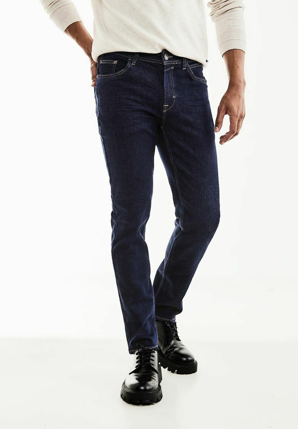 

Джинсы приталенного кроя SLIM FIT Street One MEN, цвет blau