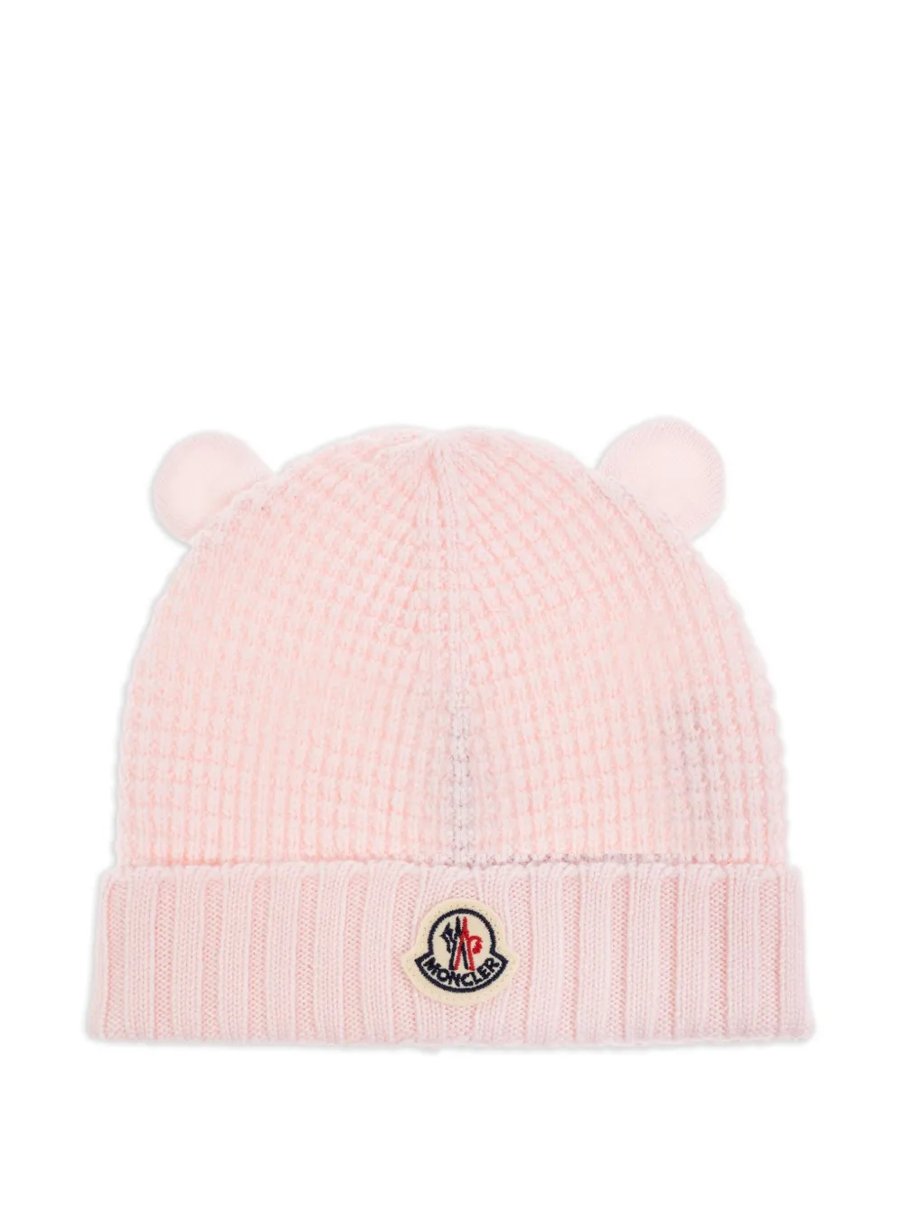 

Шерстяная шапка Moncler Enfant, розовый