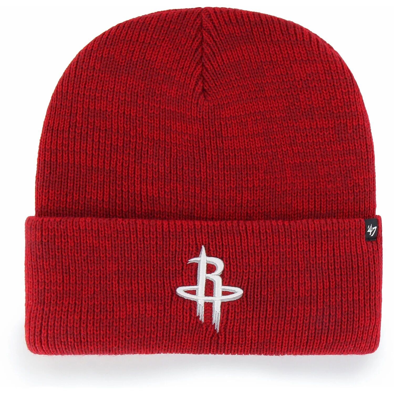 

Мужская вязаная шапка с манжетами '47 Red Houston Rockets Brain Freeze 47 Brand