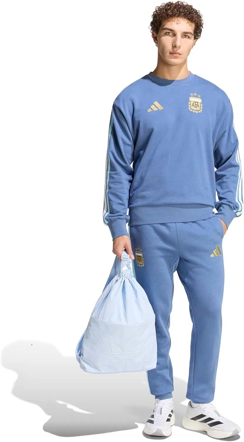 Мужские флисовые брюки adidas Argentina Alphaskin — фото 2
