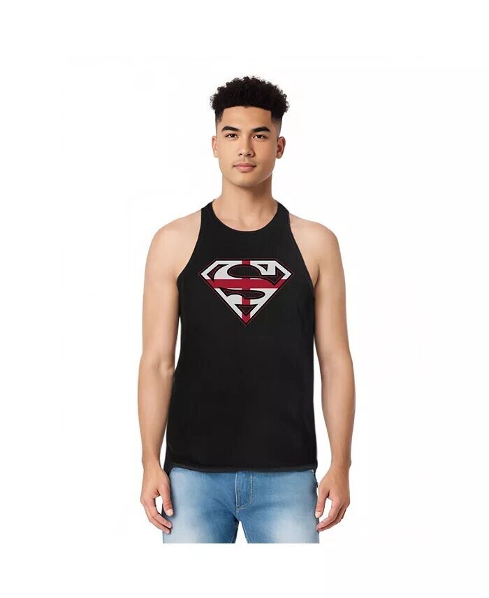 

Мужская майка English Shield для взрослых Superman, черный
