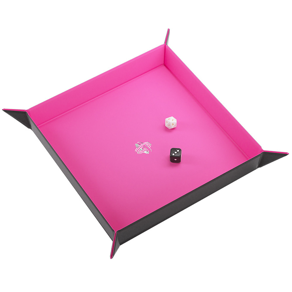 

Аксессуары Gamegenic Magnetic Dice Tray: Square Black/Pink