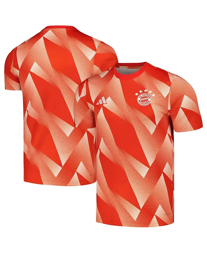 

Мужская красная футболка Bayern Munich 2023/24 Pre-Match Top adidas