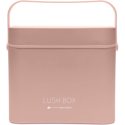 

Косметичка Lush Box для макияжа, дорожный футляр со съемным зеркалом со светодиодной подсветкой - большой Rio