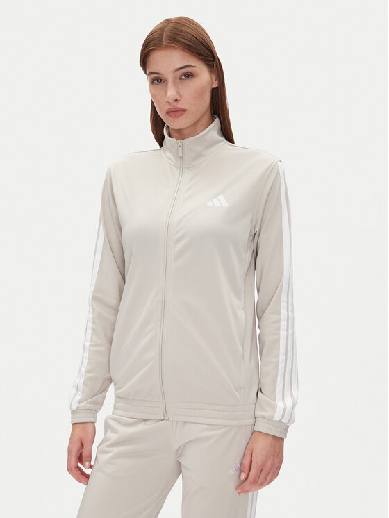 

Толстовка обычного кроя Tricot 3-Stripes JD4521 Adidas, бежевый